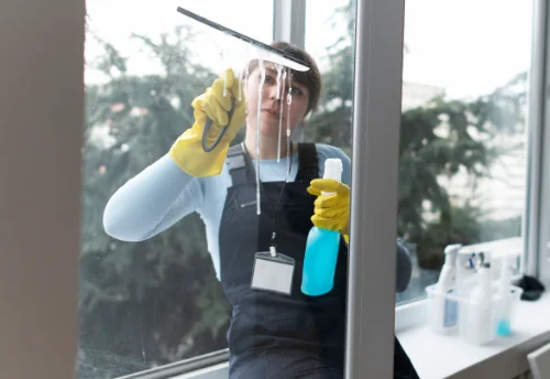 Nettoyage de vitres intérieures et extérieures à Scientrier